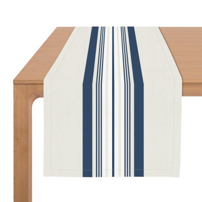 Donibane Midnight Table Runner