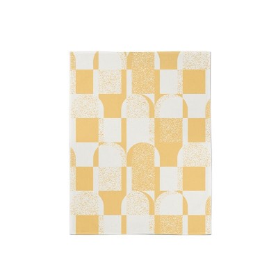 Toallas de mano amarillo con motivos 100% algodón de alta calidad Oeko-Tex