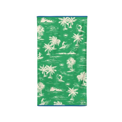 Drap De Plage Surfean Emeraude