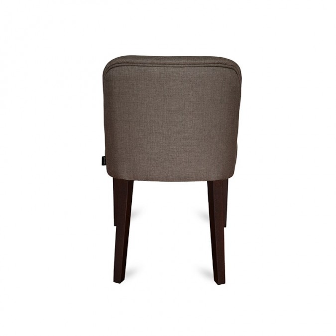 Chaise de table design sophistiqué vert foncé khaki