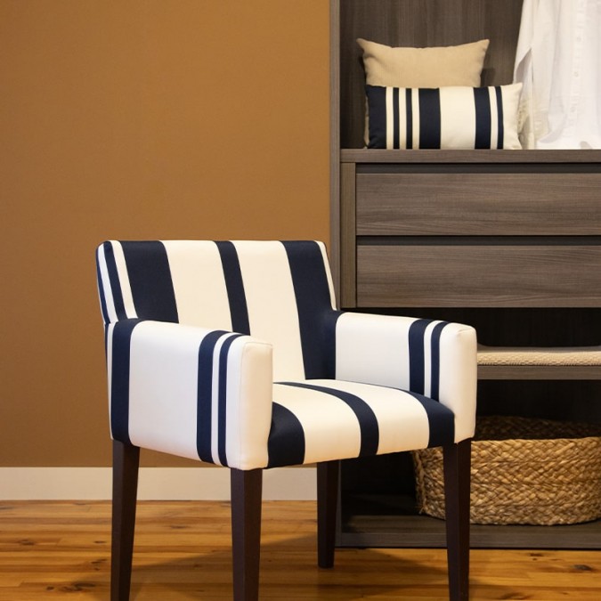 Fauteuil Ilargia Pampelune Bleu Encre
