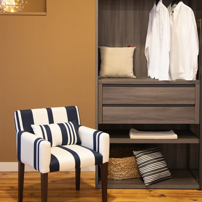 Fauteuil Ilargia Pampelune Bleu Encre