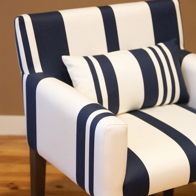 Fauteuil Ilargia Pampelune Bleu Encre
