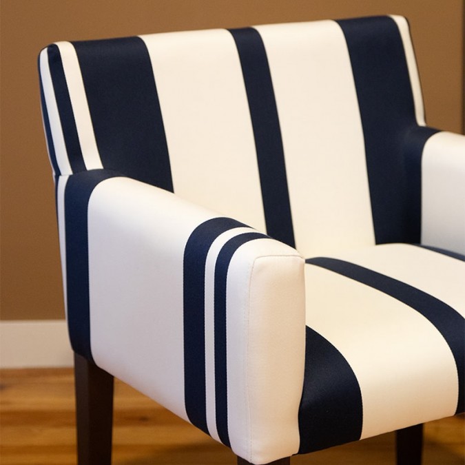 Fauteuil Ilargia Pampelune Bleu Encre