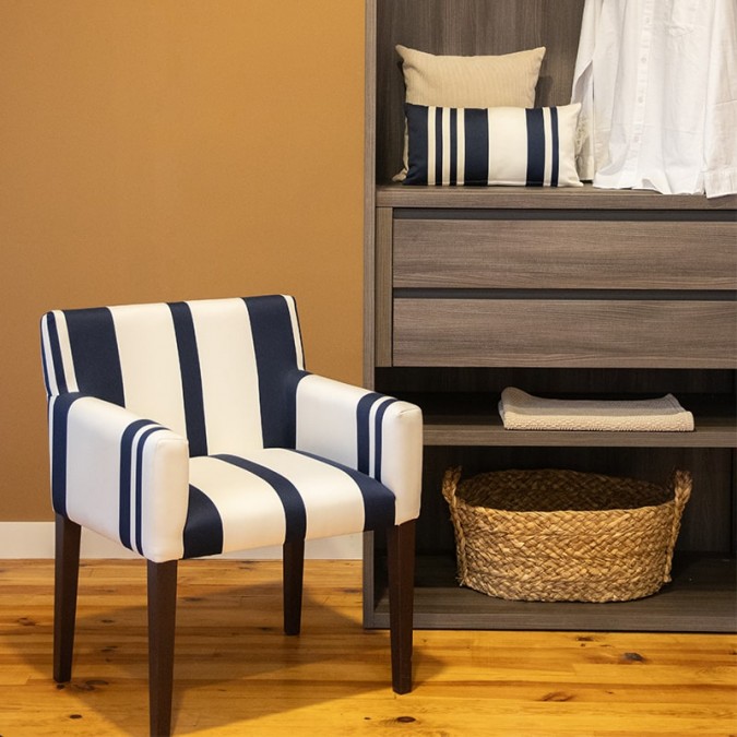 Fauteuil Ilargia Pampelune Bleu Encre