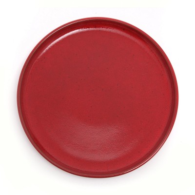 Dinner plate Mauléon Rouge feu