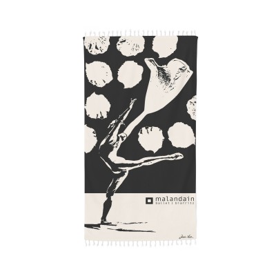 Fouta Maladain 2024 Noir