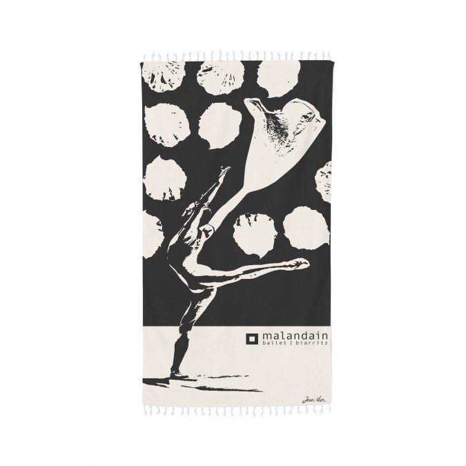 Fouta Maladain 2024 Noir