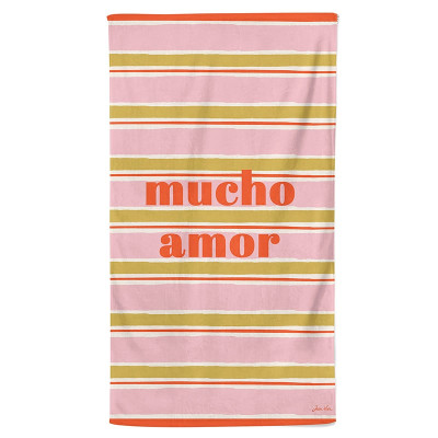 Drap De Plage Mucho Amor Turon