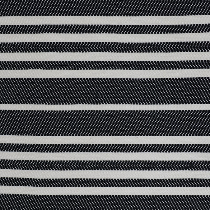 Sac week-end à rayures blanc et noir élégant