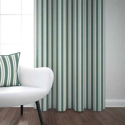Green striped Jacquard...