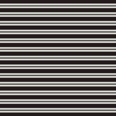 Tissu au mètre à rayures noires et blanches pour décoration tendance
