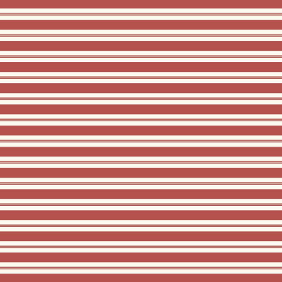 Tissu au mètre à rayures blanc et rouge pour décoration sur mesure