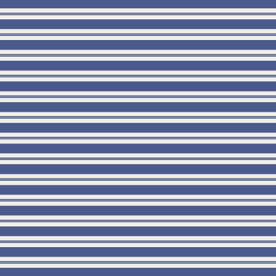 Tissu au mètre bleu et blanc à rayures pour rideau sur mesure