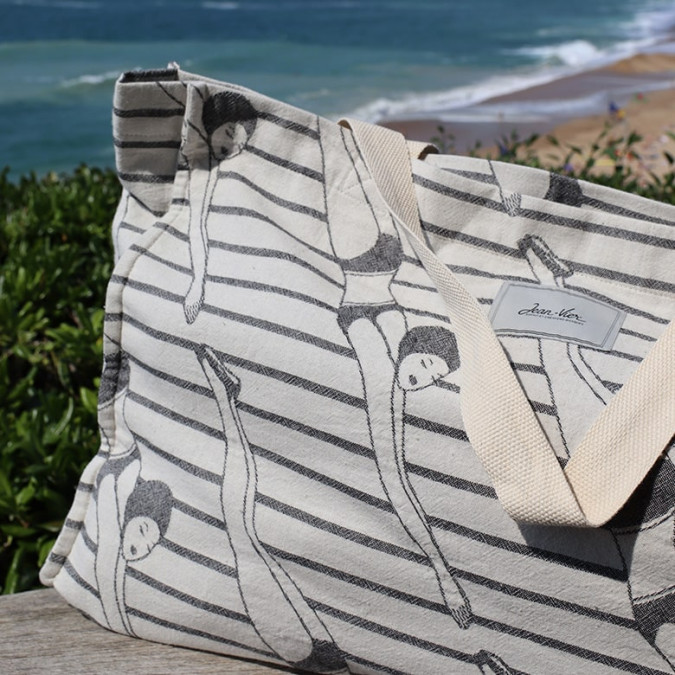 Sac Shopping Bainua Noir