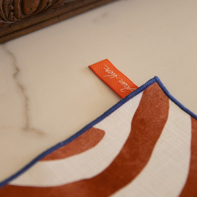 Paño de cocina Haize Txoko multicolor en tejido Jacquard