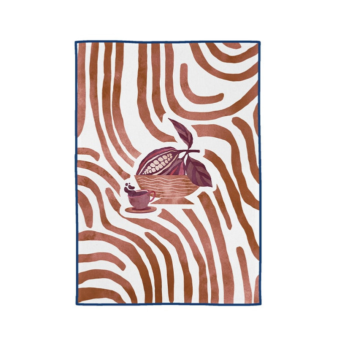 Paño de cocina Haize Txoko multicolor en tejido Jacquard