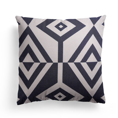 Artez Encre cushion cover in cotton with a high-end jacquard woven