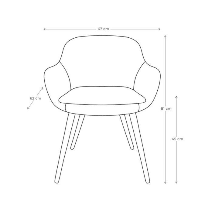 Fauteuil basque Azal Itsaso Jaune/ Katea Epice | Jean-Vier