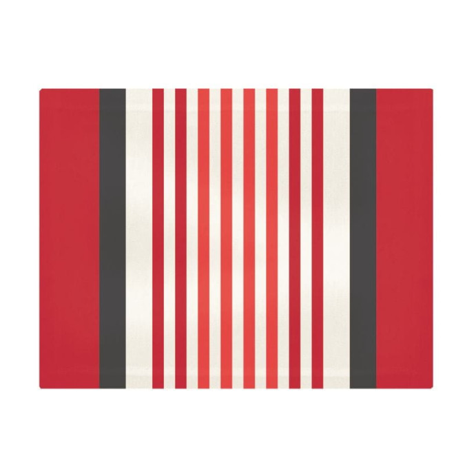 Lot de 4 sets de table Ainhoa Piment