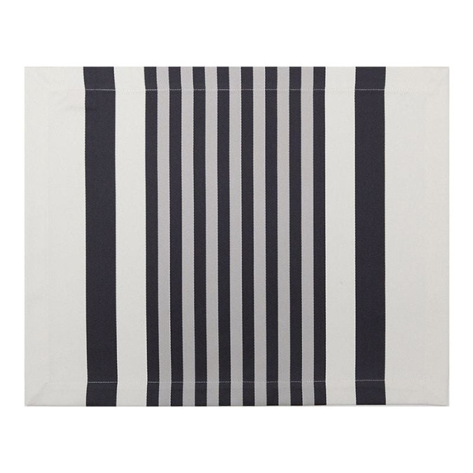 Lot de 4 sets de table Ainhoa Réglisse