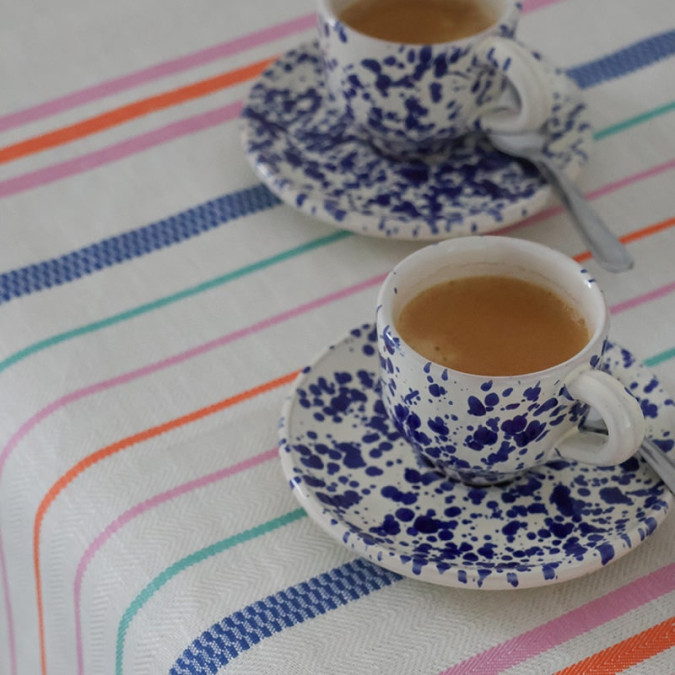 Berrain Multico cotton and linen tea towel to decorate your kitchen