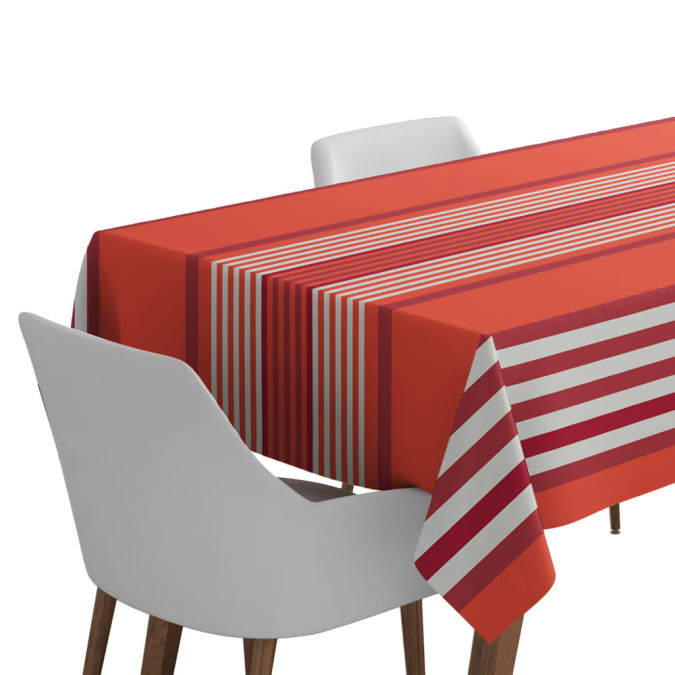 Mantel Ainhoa Paprika - Maison Jean-Vier