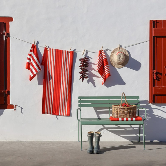 Nappe Ainhoa Paprika - Maison Jean-Vier