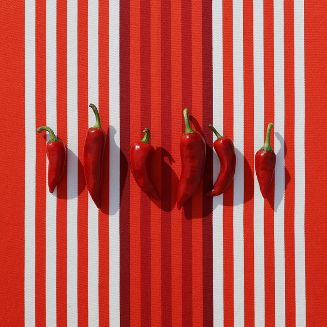 Ainhoa Paprika Tablecloth - Maison Jean-Vier