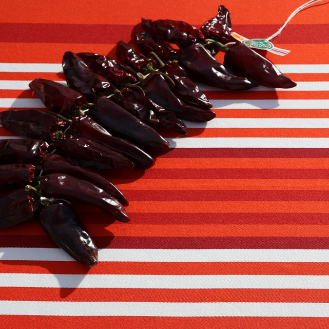 Mantel Ainhoa Paprika - Maison Jean-Vier