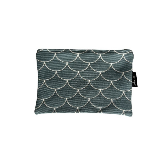 Pochette Plate Ecaille Vert Iraty