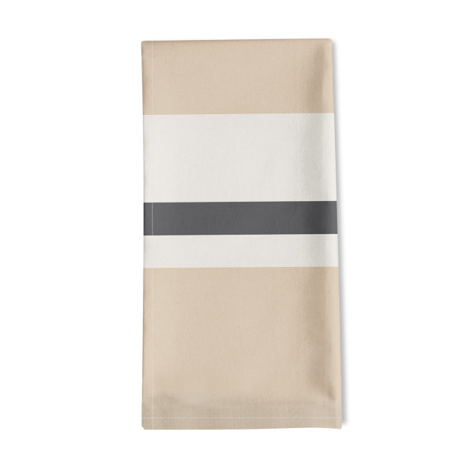 beige Basque striped napkin