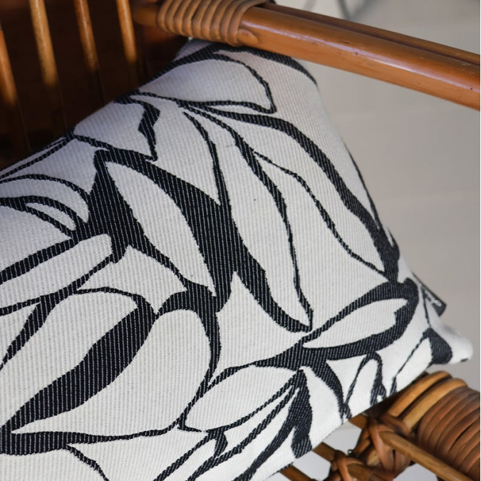 Funda de cojín de jardín antracita - Maison Jean-Vier