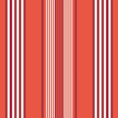 Tissu au mètre rouge à rayures basques