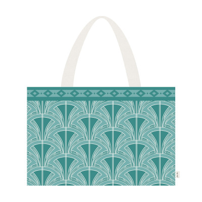 Sac Shopping Pinea Emeraude - Maison Jean-Vier