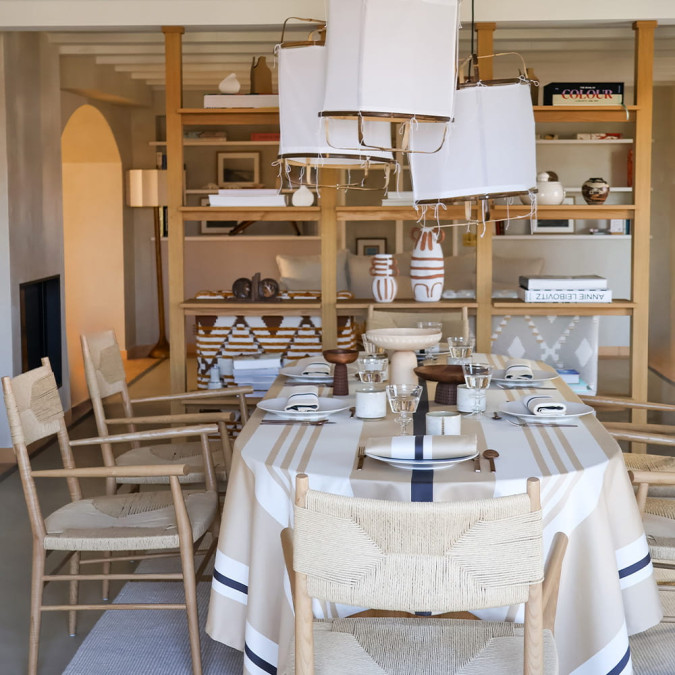 Pampelune Dune tablecloth - Maison Jean-Vier