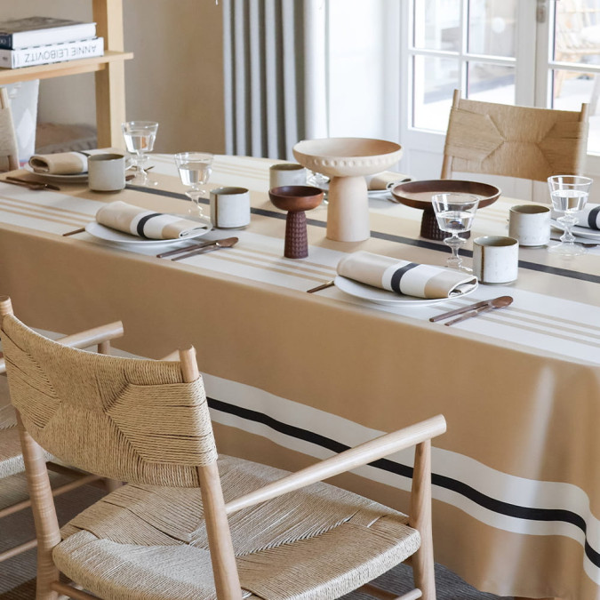 Nappe Pampelune Dune - Maison Jean-Vier