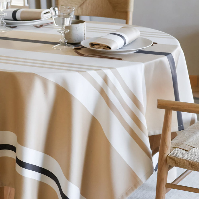 Pampelune Dune tablecloth - Maison Jean-Vier