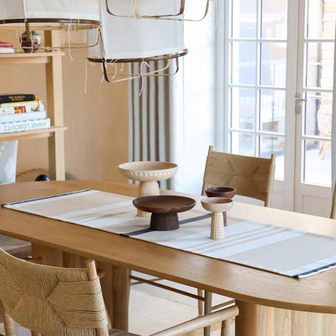 Pamplona Dune Table Runner - Maison Jean-Vier