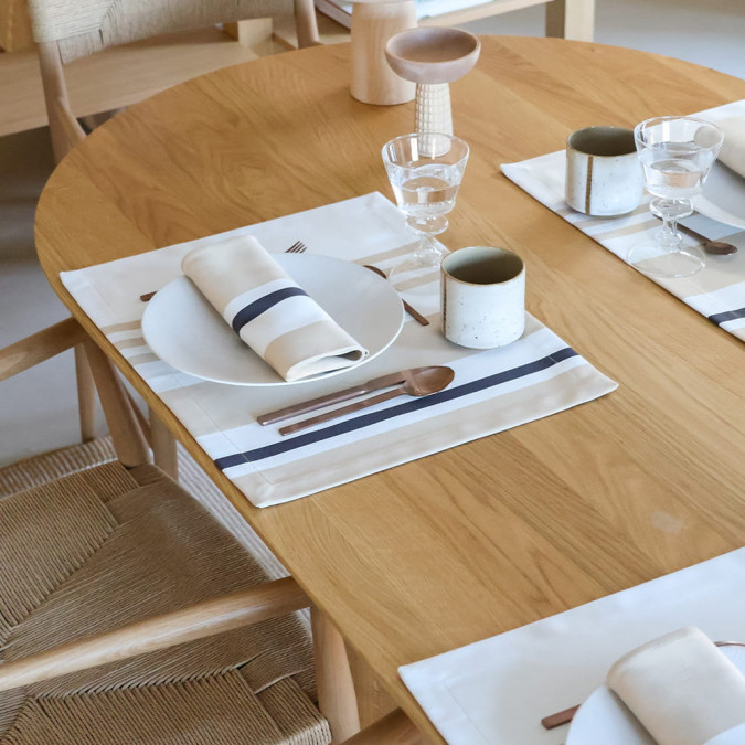 Set De Table Pampelune Dune - Maison Jean-Vier