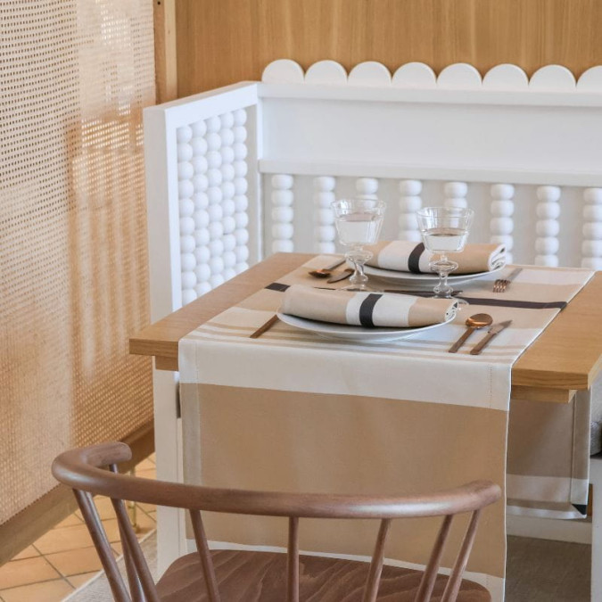 Pamplona Dune Table Runner - Maison Jean-Vier