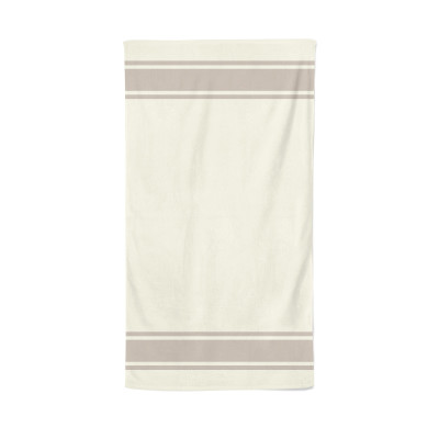 Drap De Douche Plaza Ecru/Lin - Maison Jean-Vier