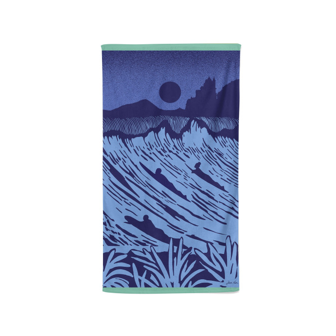 Drap De Plage Endless Summer Navy - Maison Jean-Vier