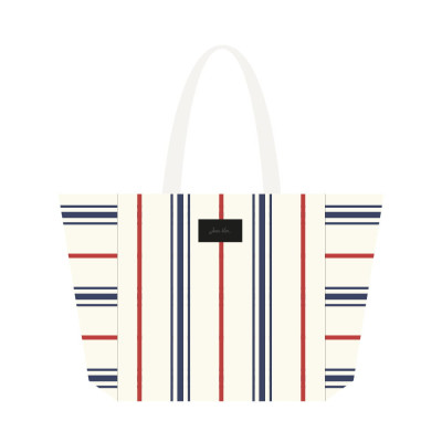 Sac Shopping Nerea Ecru - Maison Jean-Vier