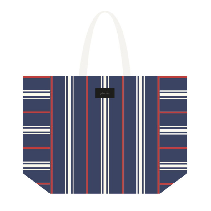 Sac Week End Nerea Navy - Maison Jean-Vier