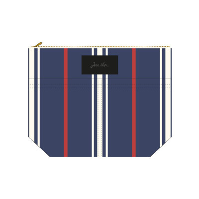 Trousse double poche Nerea Navy - Maison Jean-Vier