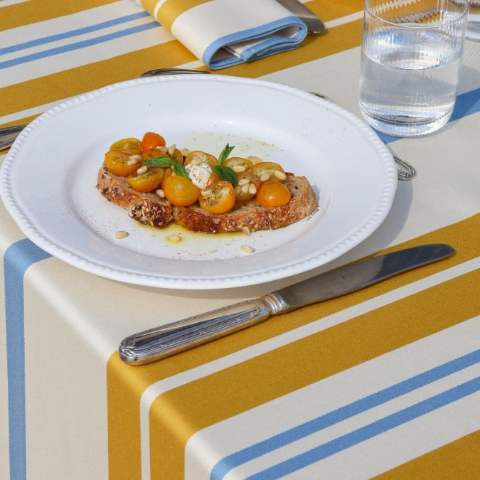 Tablecloth Biriatou Soleil - Maison Jean-Vier