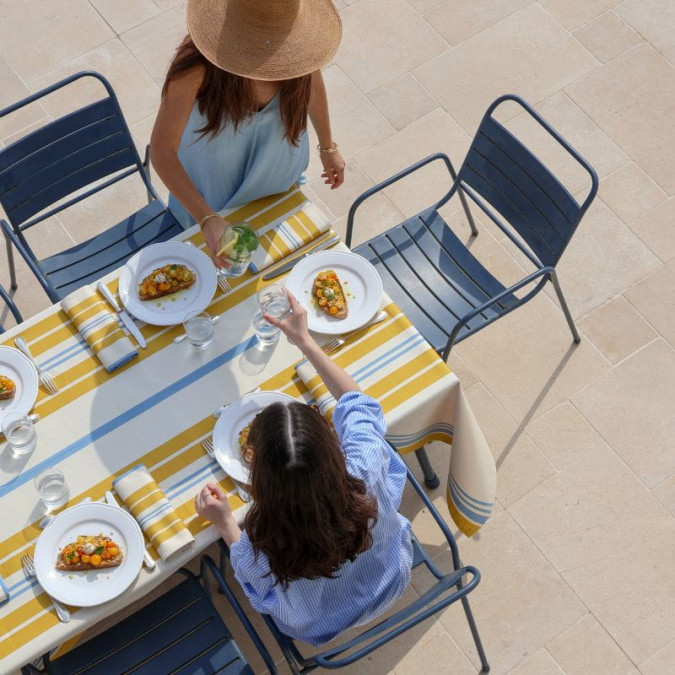 Tablecloth Biriatou Soleil - Maison Jean-Vier