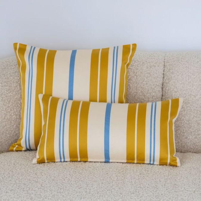 Cushion cover Biriatou Soleil - Maison Jean-Vier