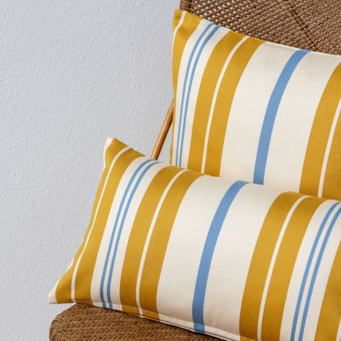 Cushion cover Biriatou Soleil - Maison Jean-Vier